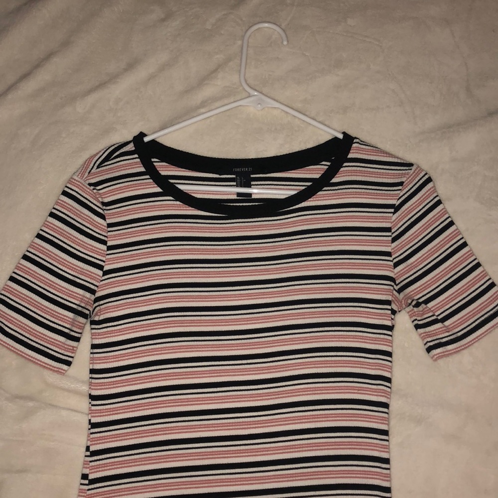 Forever21 Striped tshirt dress